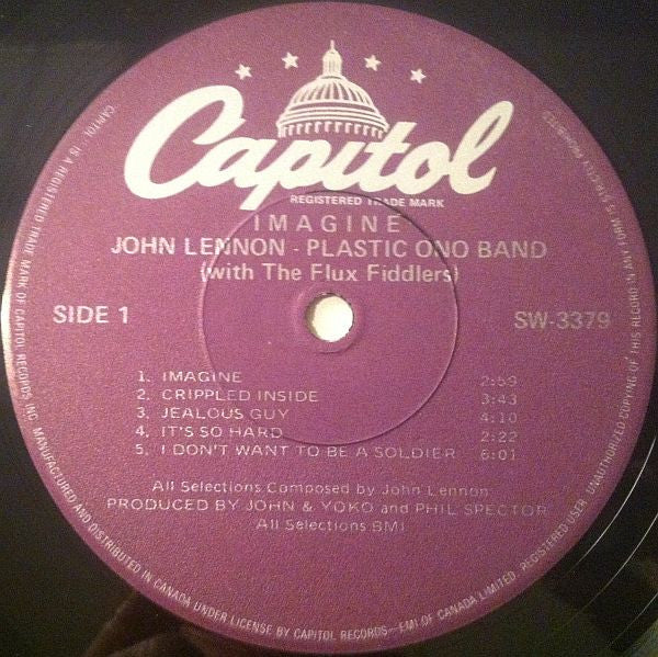 John Lennon – Imagine (Used vinyl)