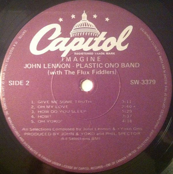 John Lennon – Imagine (Used vinyl)