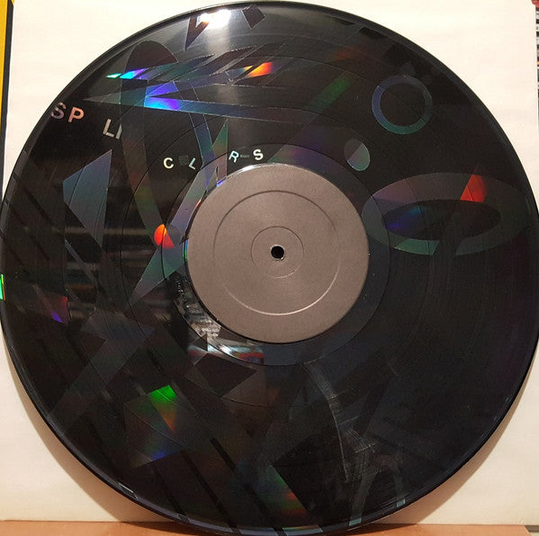Split Enz – True Colours (Etched - Blue Cover) (Used vinyl)