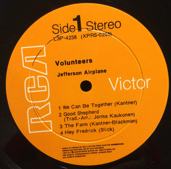 Jefferson Airplane – Volunteers - Used vinyl