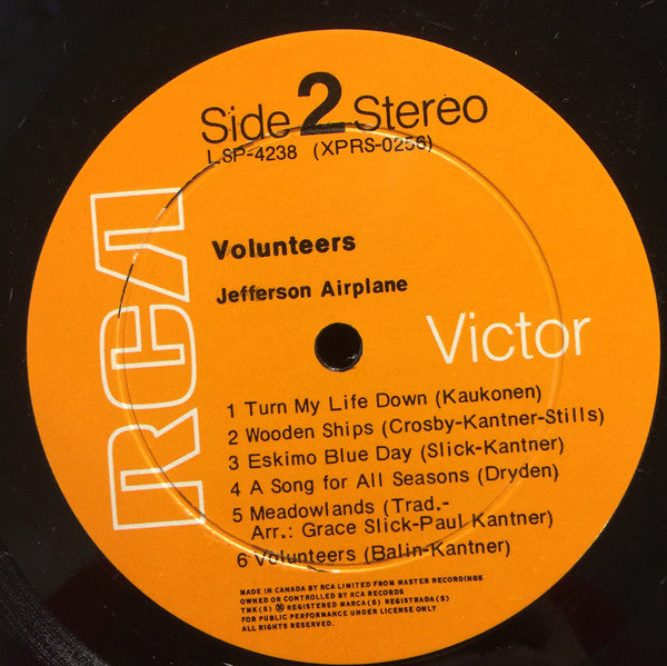 Jefferson Airplane – Volunteers - Used vinyl