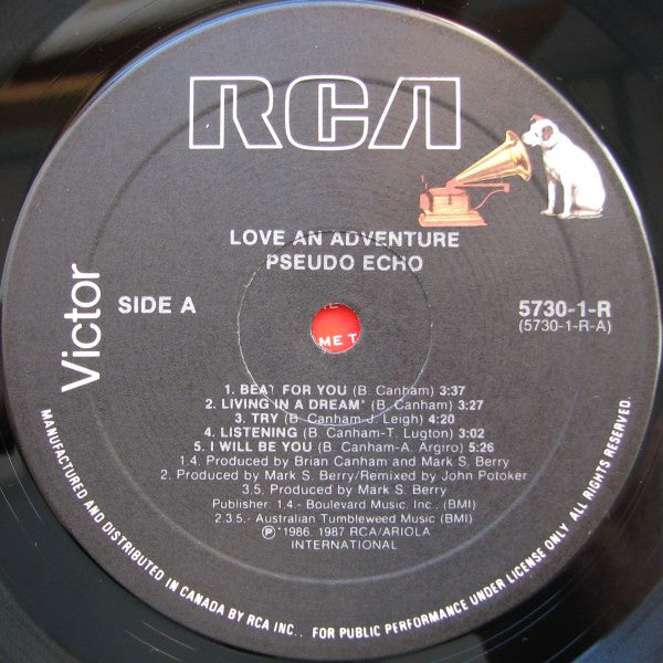 Pseudo Echo – Love An Adventure (Used vinyl)