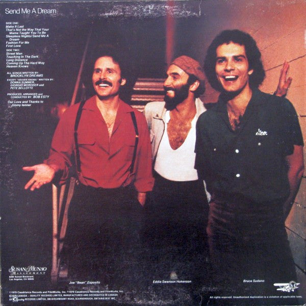 Brooklyn Dreams – Sleepless Nights (Used vinyl)