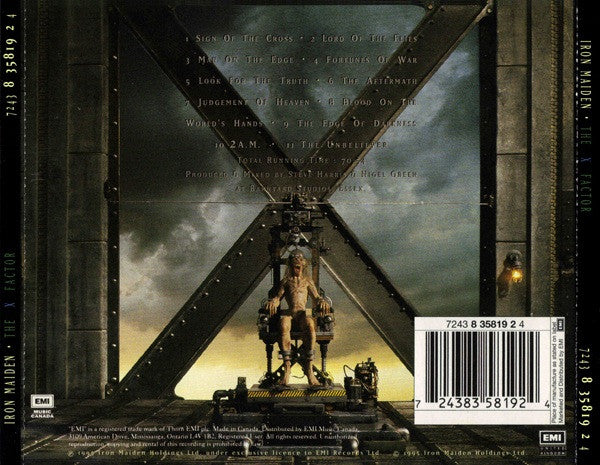 Iron Maiden – The X Factor (Used CD)