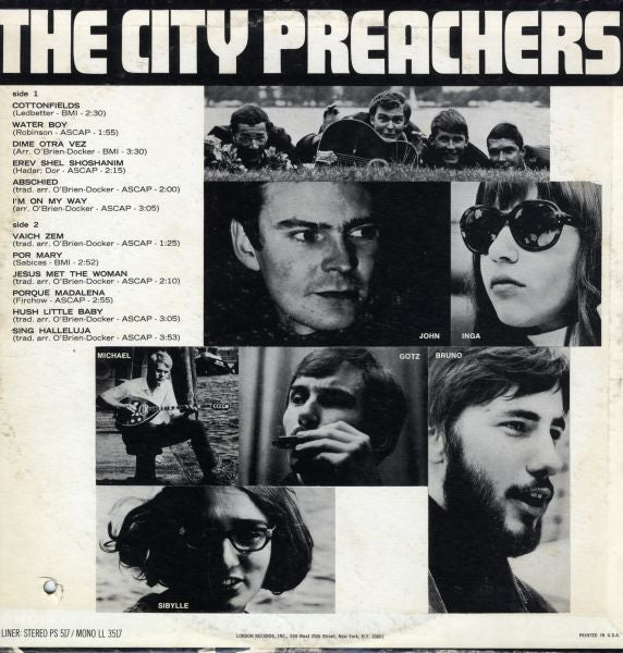 The City Preachers – Folklore (Used vinyl)