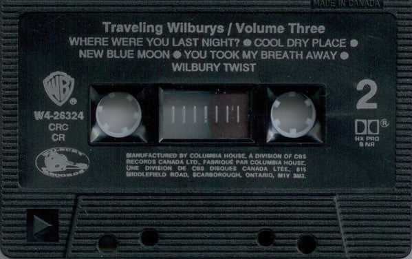 Traveling Wilburys – Vol. 3 (Used cassette)