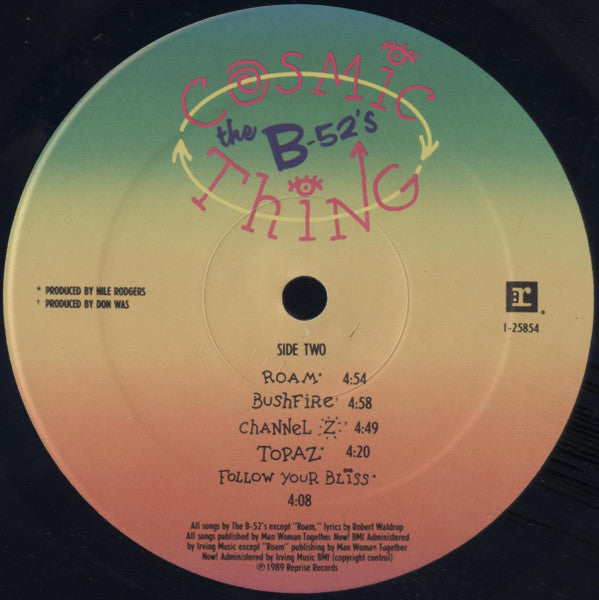 The B-52's – Cosmic Thing (Used vinyl)