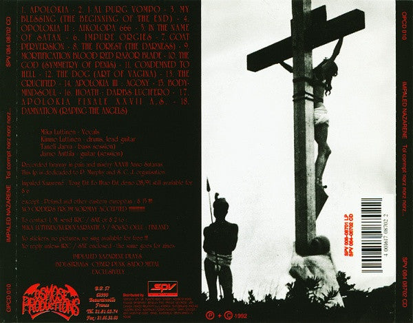 Impaled Nazarene – Tol Cormpt Norz Norz Norz... (Used CD)