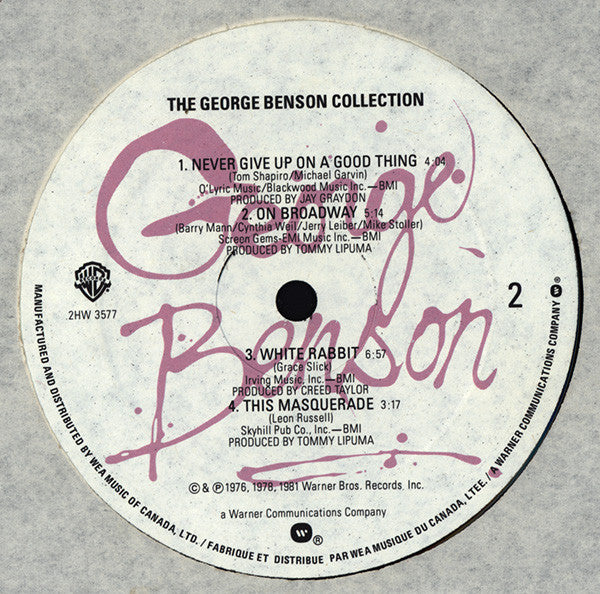 George Benson – The George Benson Collection (Used vinyl)