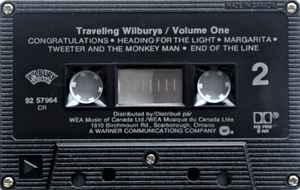Traveling Wilburys – Volume One (Used Cassette)