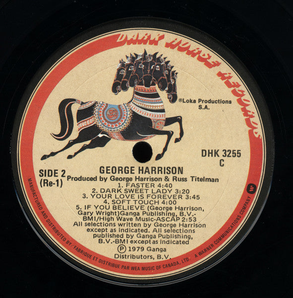 George Harrison – George Harrison (Used vinyl)