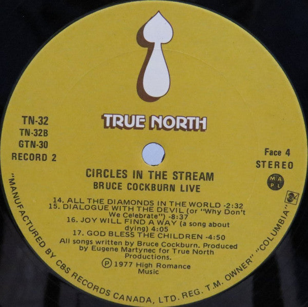 Bruce Cockburn – Circles In The Stream - Used vinyl