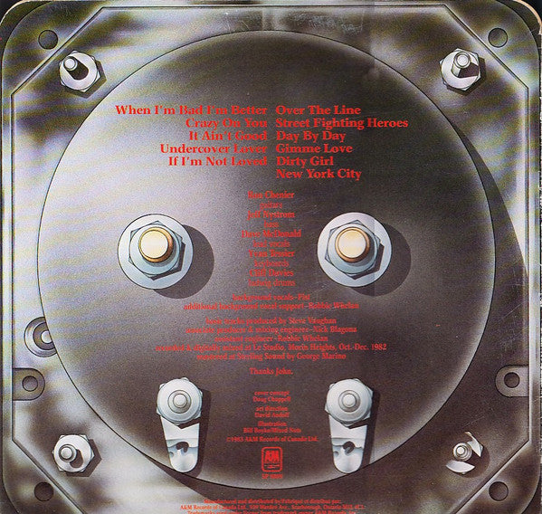 Fist – In The Red - Used vinyl