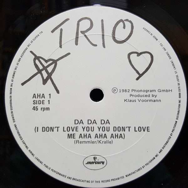 Trio – Da Da Da (Used vinyl)