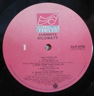 Kilowatt – Currents (Used vinyl)