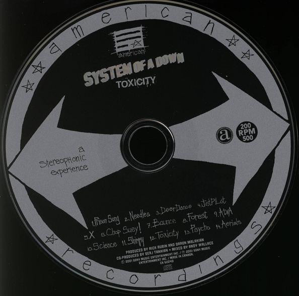System Of A Down – Toxicity (Used CD)
