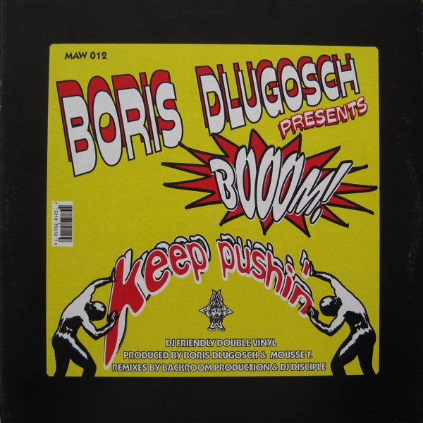 Boris Dlugosch Presents Booom! – Keep Pushin' (Used vinyl) (2nd disc only)