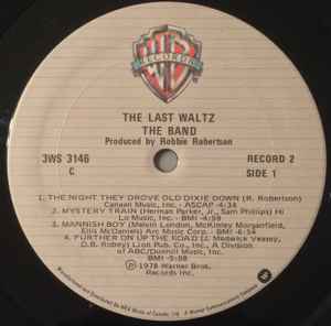 The Band – The Last Waltz (Use vinyl)