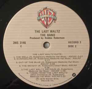 The Band – The Last Waltz (Use vinyl)