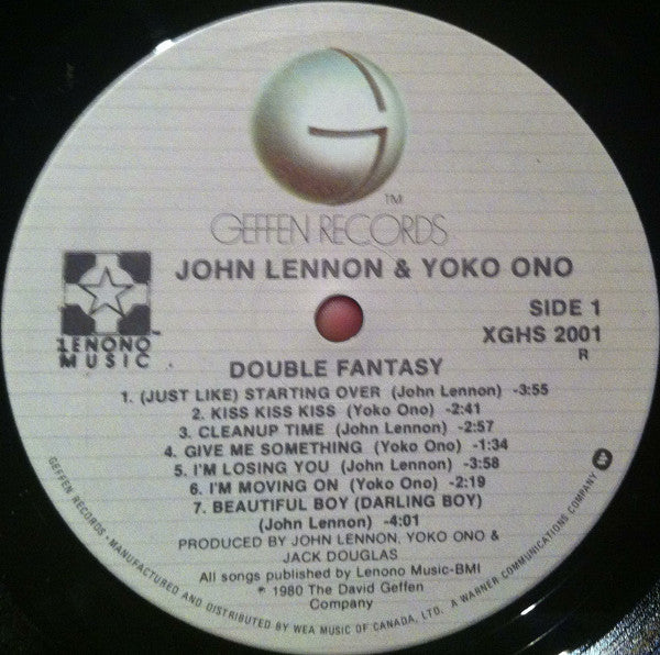 John Lennon & Yoko Ono – Double Fantasy (Used vinyl)