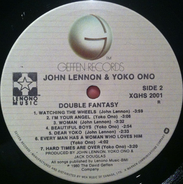 John Lennon & Yoko Ono – Double Fantasy (Used vinyl)