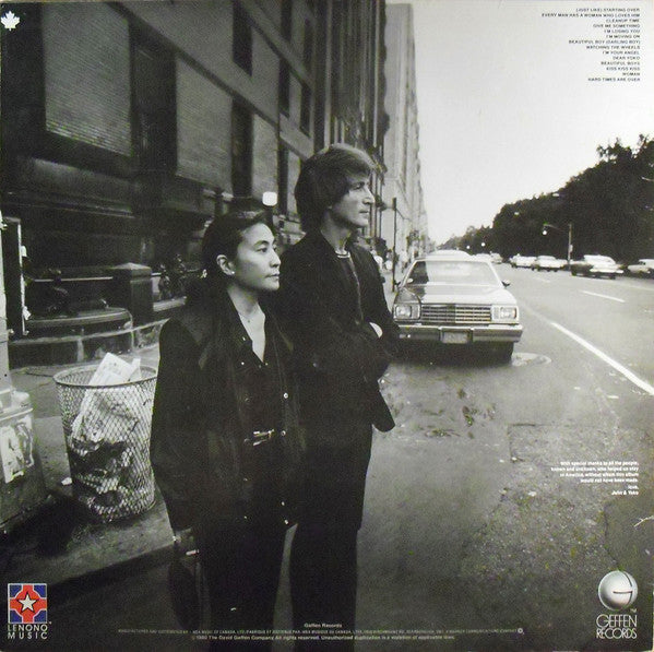 John Lennon & Yoko Ono – Double Fantasy (Used vinyl)
