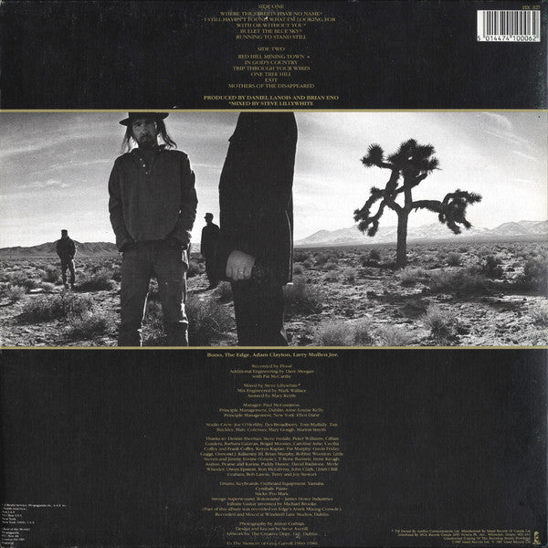 U2 – The Joshua Tree (Used vinyl)