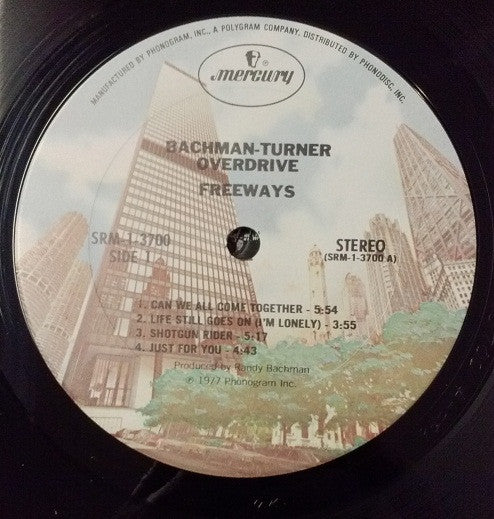 Bachman-Turner Overdrive – Freeways (Used vinyl)