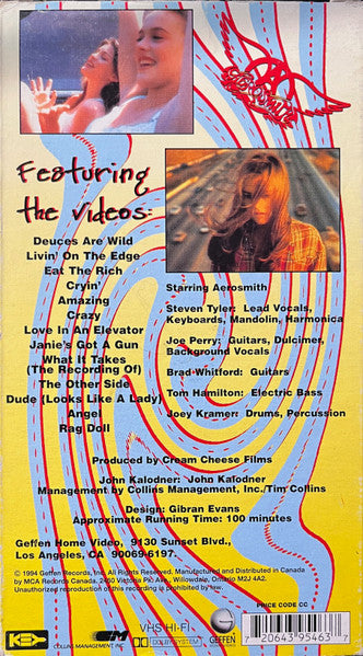 Aerosmith – Big Ones You Can Look At (Used VHS)