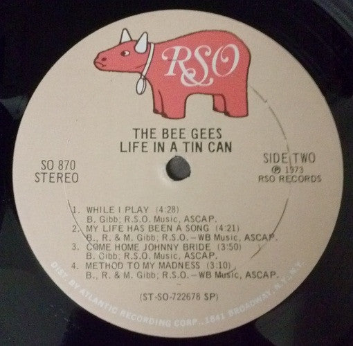 The Bee Gees – Life In A Tin Can (Used vinyl)
