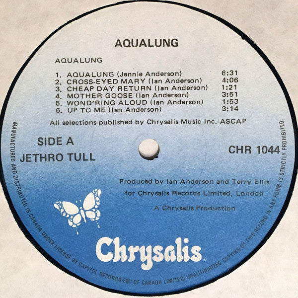 Jethro Tull – Aqualung (Used vinyl)