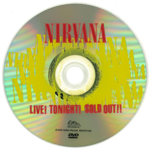Nirvana – Live! Tonight! Sold Out!! (Used DVD)