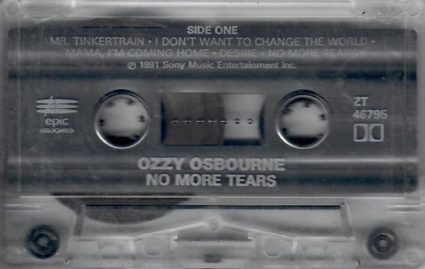 Ozzy Osbourne – No More Tears (Used cassette)