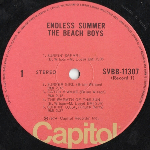The Beach Boys – Endless Summer (Used vinyl)