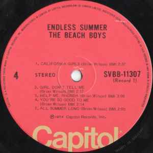 The Beach Boys – Endless Summer (Used vinyl)