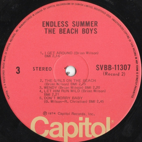 The Beach Boys – Endless Summer (Used vinyl)