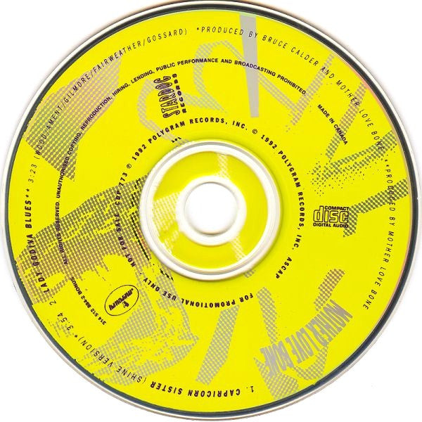 Mother Love Bone – Mother Love Bone - Used CD