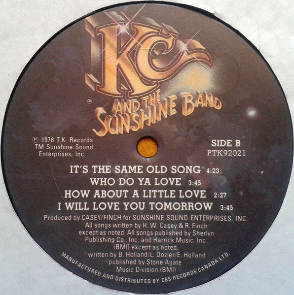 KC & The Sunshine Band – Who Do Ya (Love) (Used vinyl)