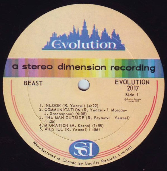Beast – Beast (Used vinyl)