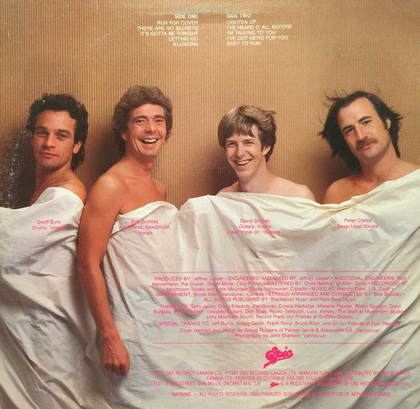 Straight Lines – Run For Cover (Used vinyl)