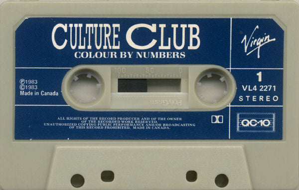 Culture Club – Colour By Numbers (Used cassette)