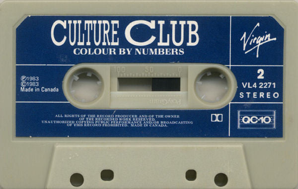 Culture Club – Colour By Numbers (Used cassette)