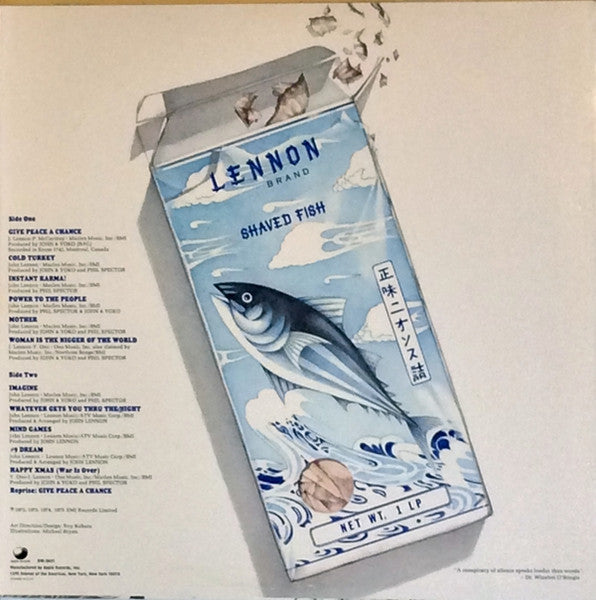 John Lennon - Plastic Ono Band – Shaved Fish (Used vinyl)