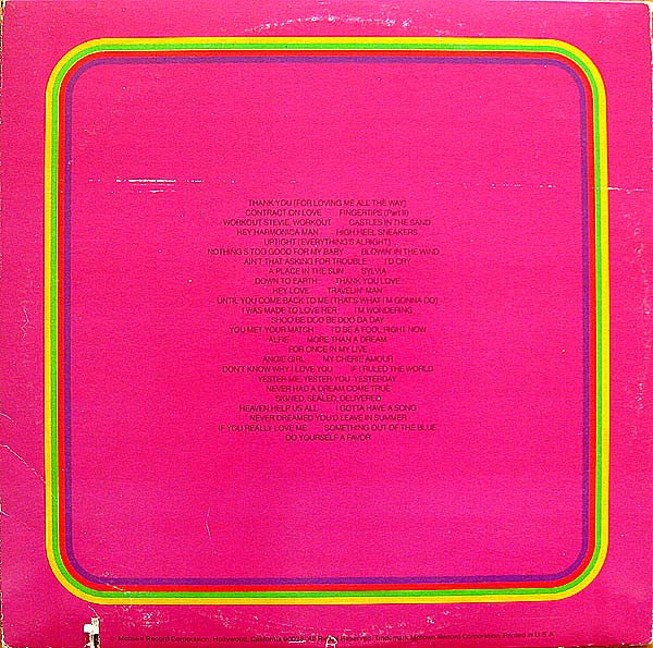 Stevie Wonder – Looking Back - 3LP - (Used vinyl)