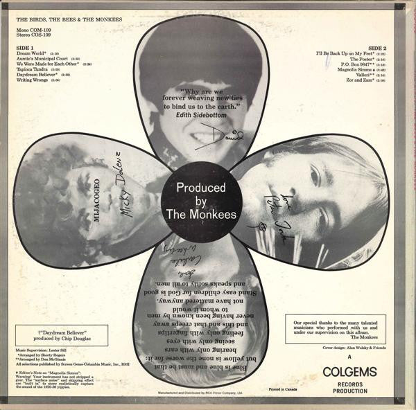 The Monkees – The Birds, The Bees & The Monkees (Used vinyl)