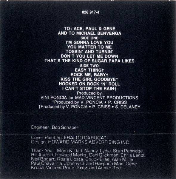 Kiss, Peter Criss – Peter Criss (Used cassette)