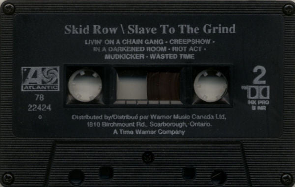 Skid Row – Slave To The Grind (Used cassette)