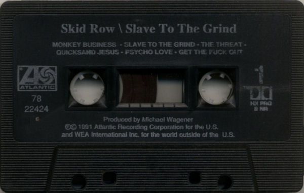 Skid Row – Slave To The Grind (Used cassette)