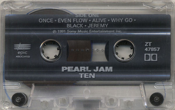 Pearl Jam – Ten (Used cassette)