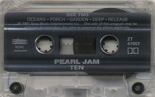 Pearl Jam – Ten (Used cassette)